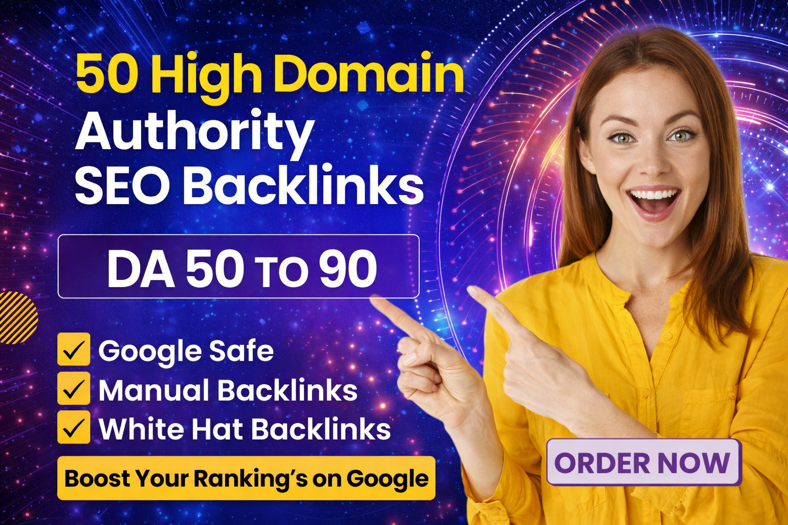 50 High Domain Authority SEO Backlinks &ndash; Manual & Safe
