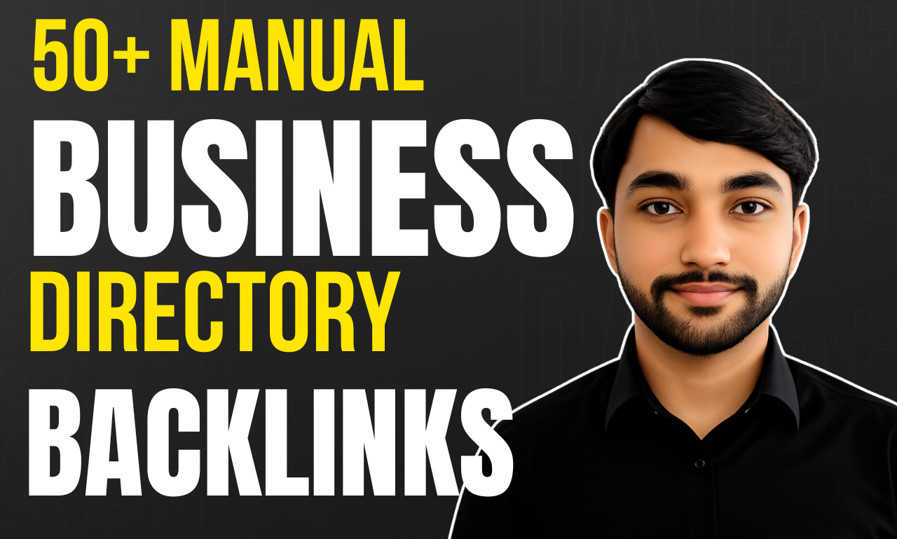 50 Manual Business Directory Backlinks