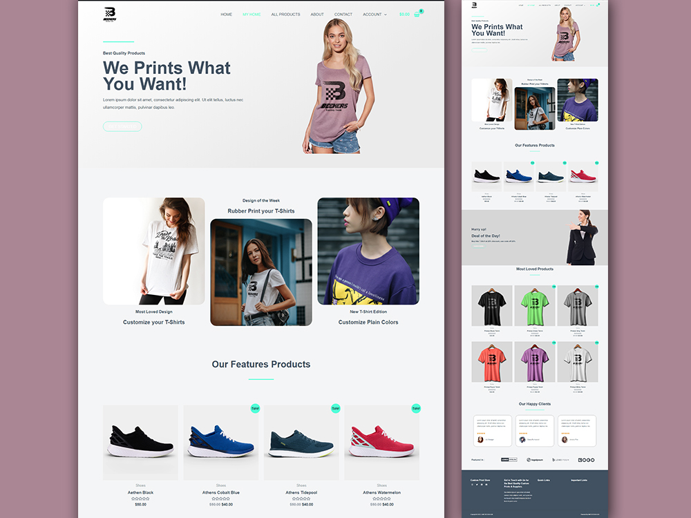 I will create a responsive and modern WordPress website