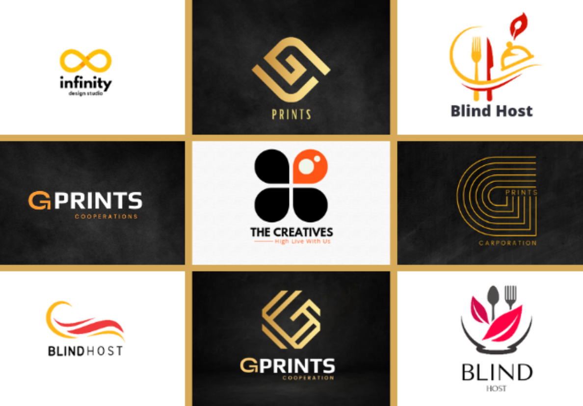 3 creative and modern logo design for your business in just 24 hours 
