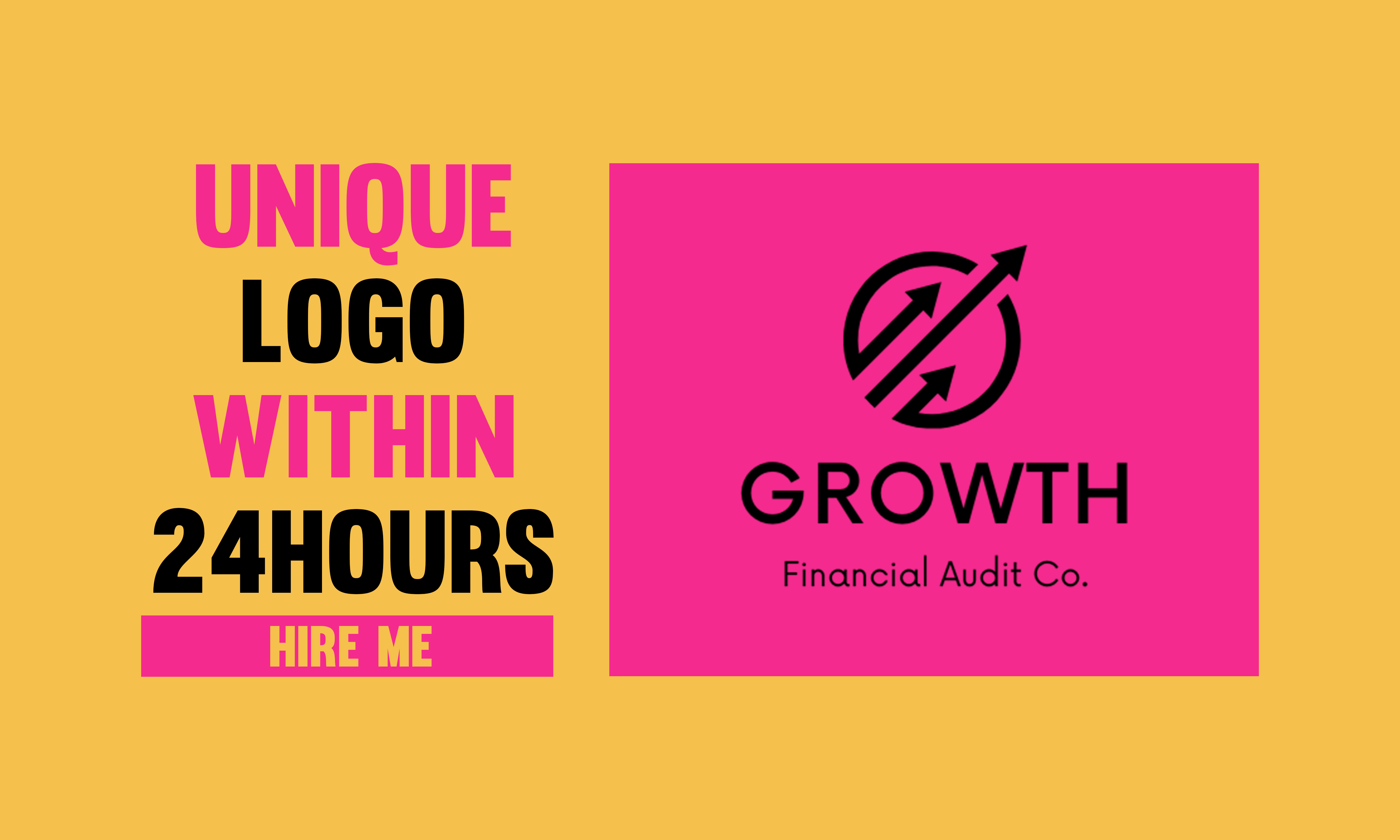 I will create 2 typography logo within 24 hours