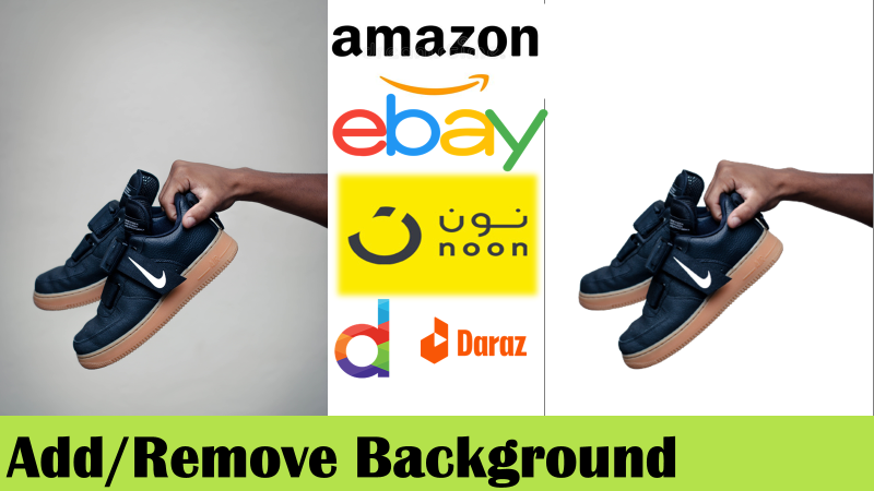 I will add/ remove background of 100 images by using my best tools