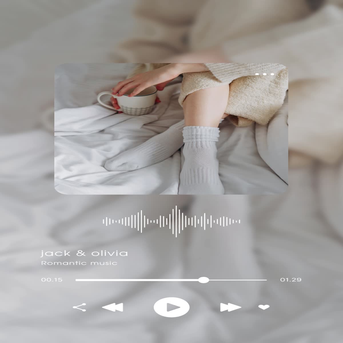 I will create your custom lovely valentine songs