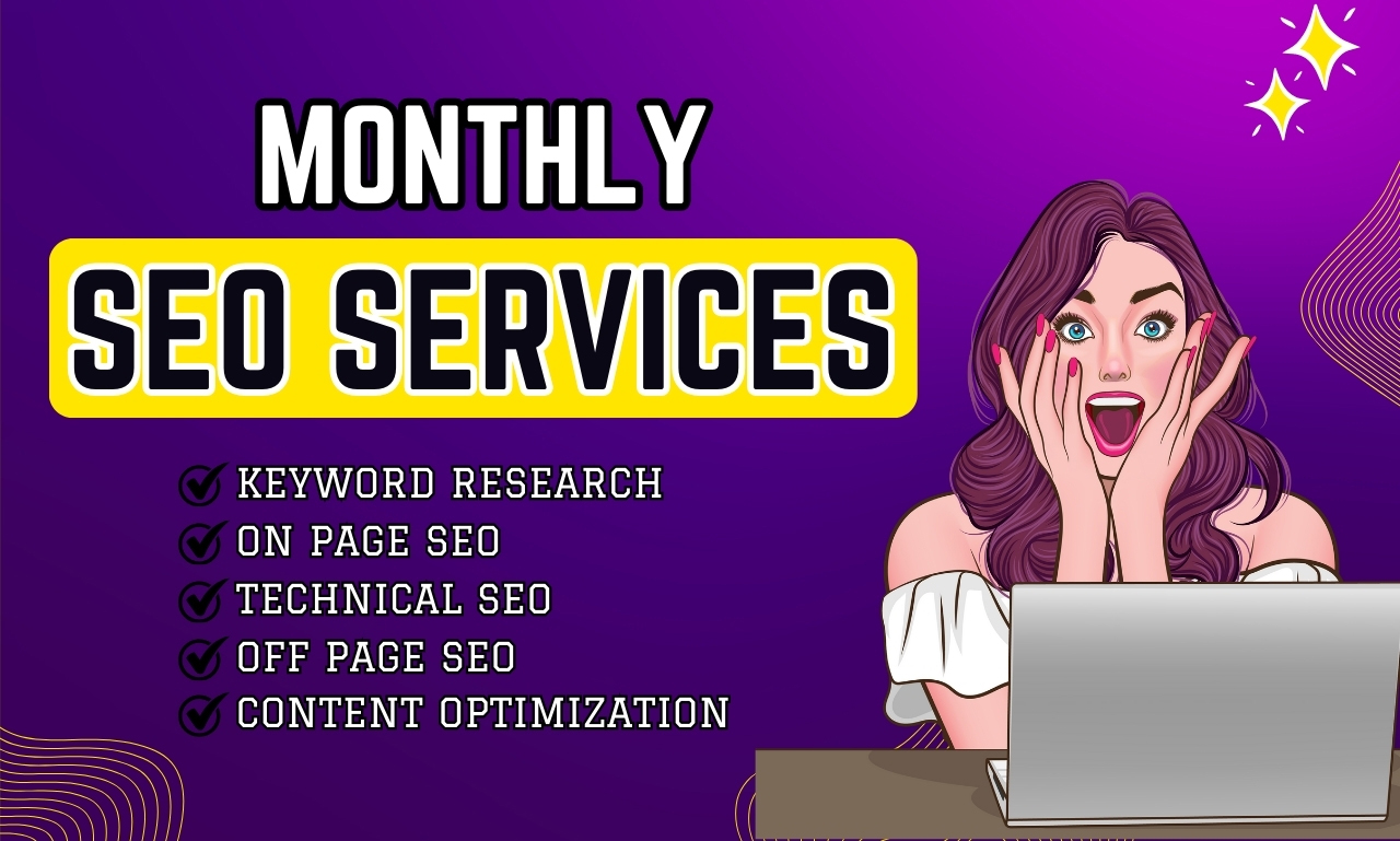 Complete monthly website SEO with top google ranking