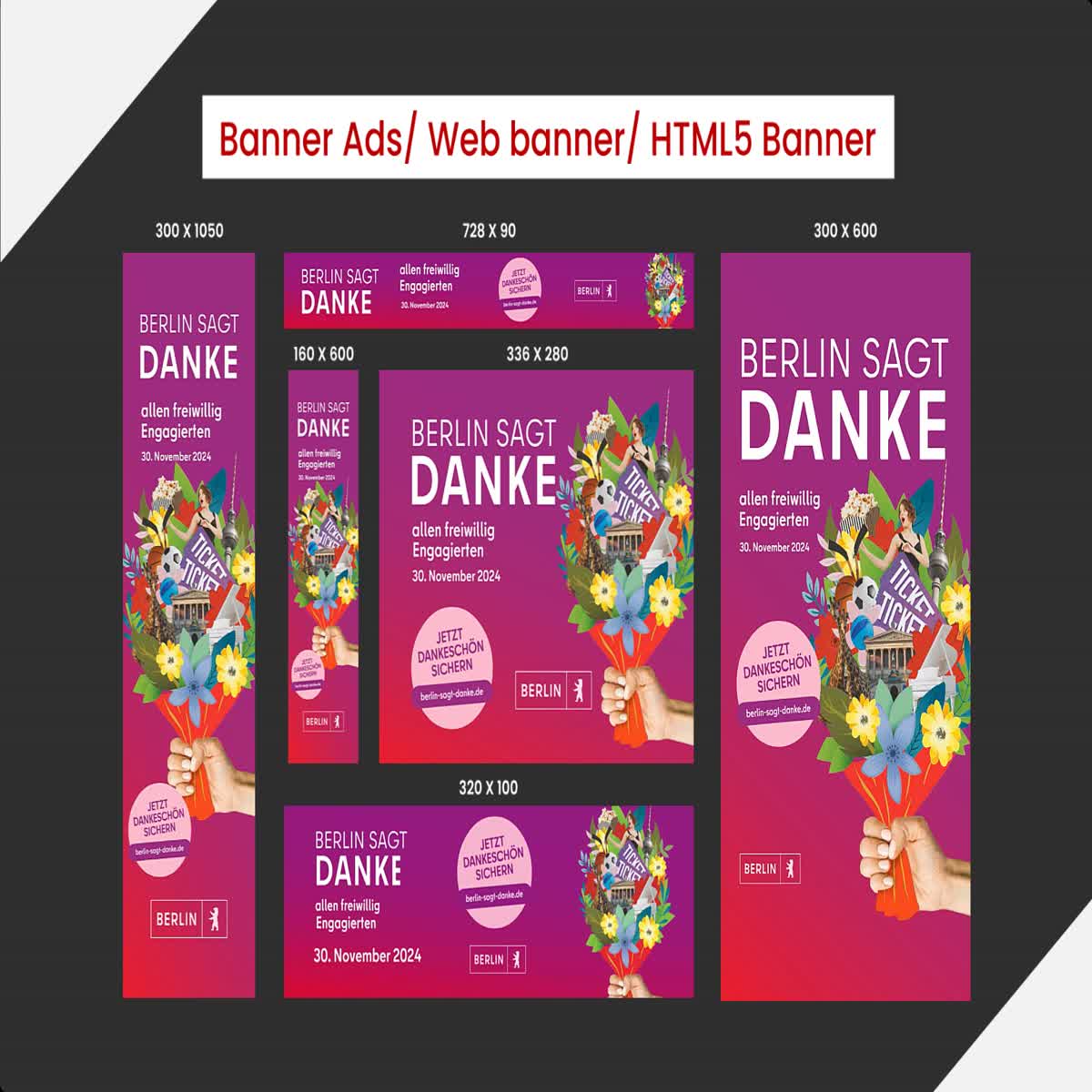 I will do amazing animated HTML5 banner ads for google adwords
