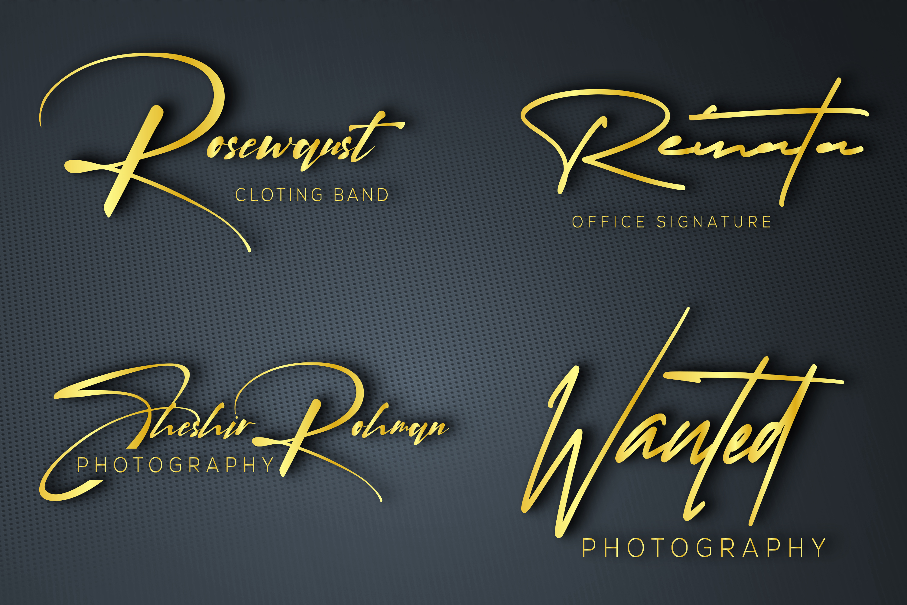 I will do calligraphy, script, typography, handwritten signature logo 