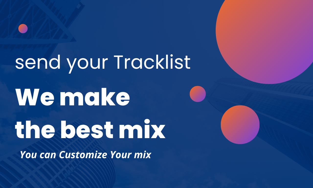 I will create a professional DJ mix for you 