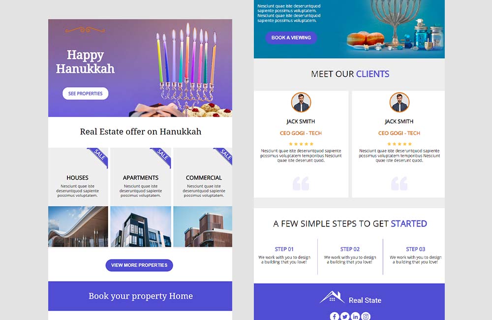I will design HTML email template, mailchimp template, HTML newsletter, figma to html email tmeplate