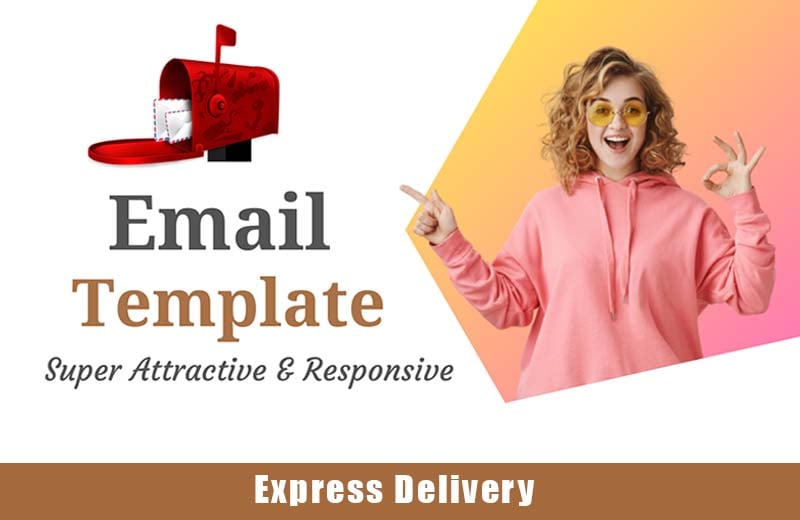 I will design HTML email template, mailchimp template, HTML newsletter, figma to html email tmeplate