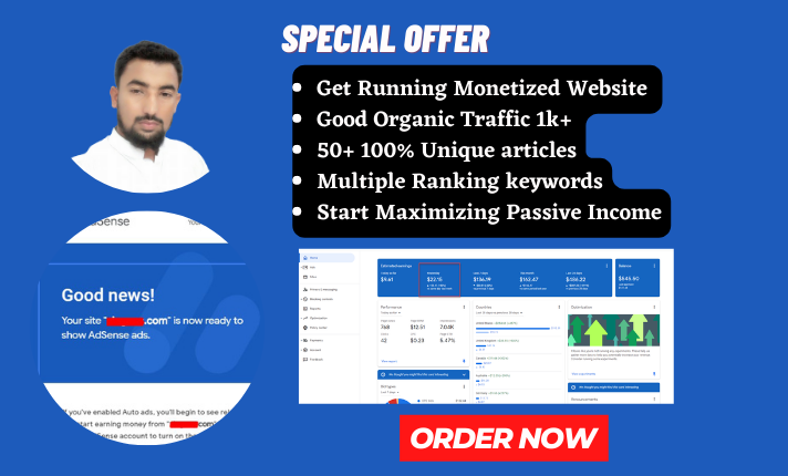 Create a Website with Guaranteed Adsense Approval For Passive Income