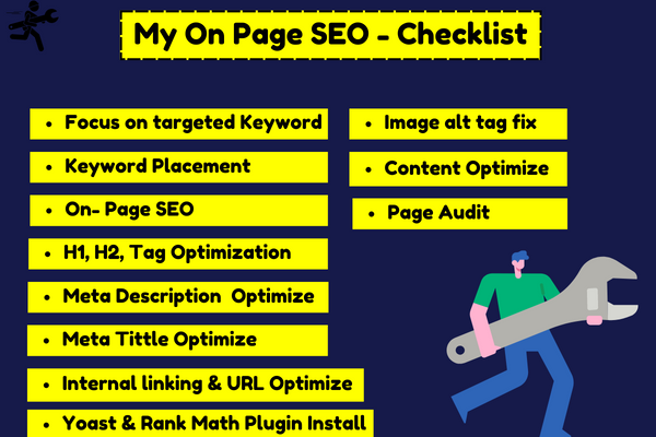 I Will Do On Page SEO by Yoast SEO & Rank Math Plugin