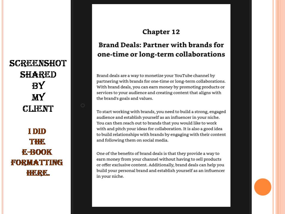 I will write professional ebooks with quality and unique content