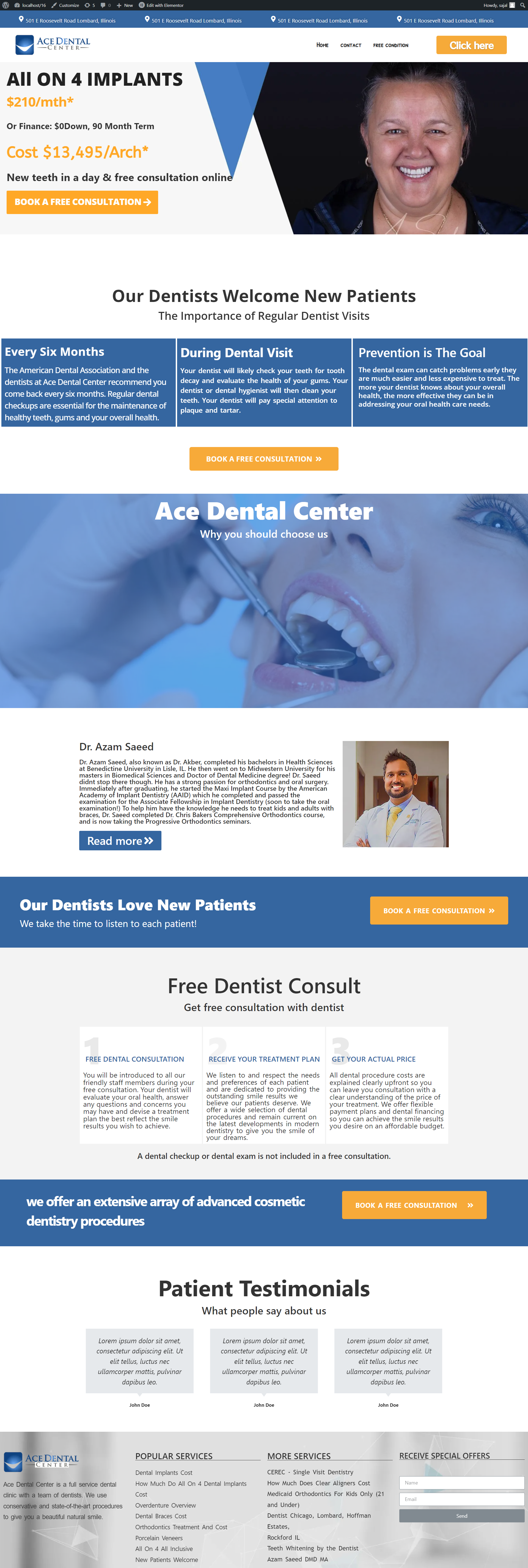 I will build responsive and eye catching WordPress website site 