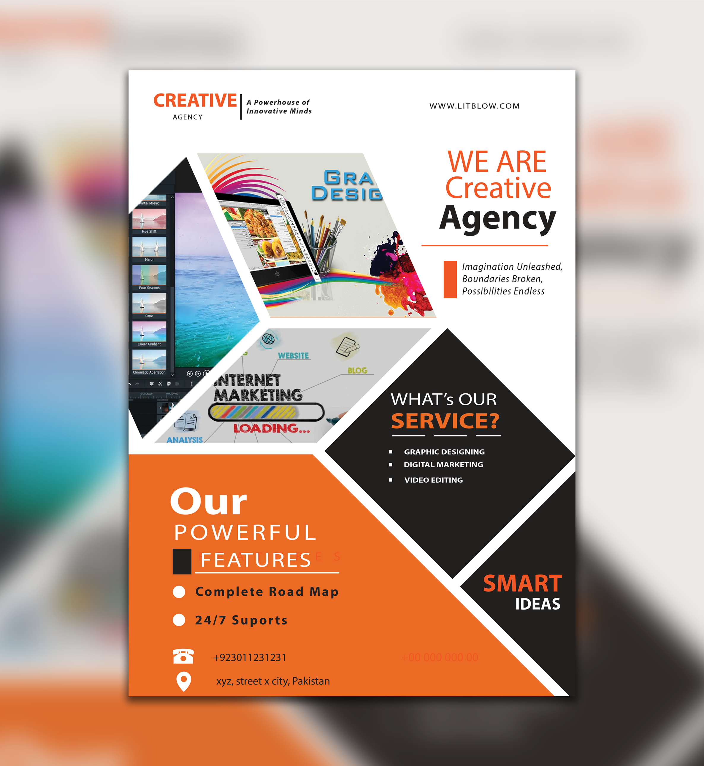 I will do all Kinds of Graphic Designing For You & Your Businesses