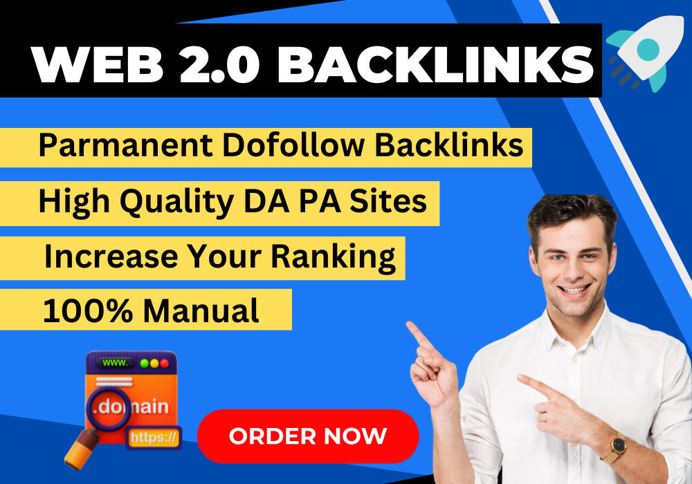 Manually 10 Web 2.0 Backlinks on high quality DA,PA site 