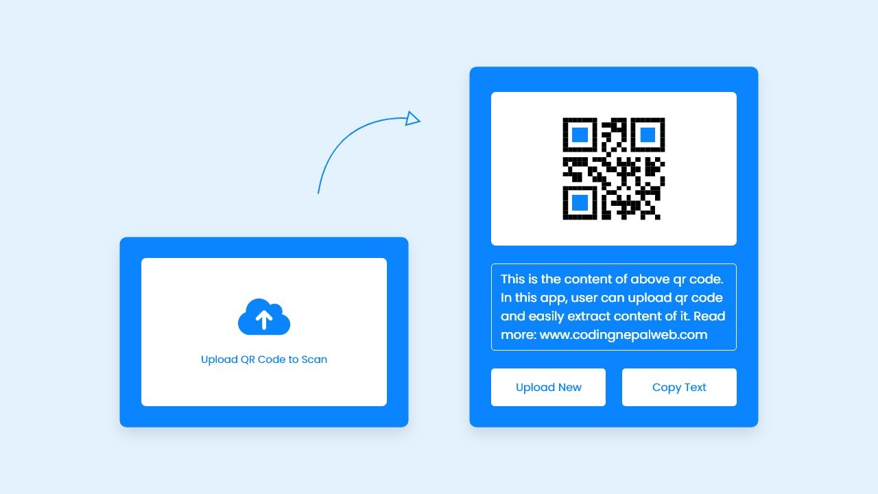 Simple QR Code Decoder Tool In HTML 