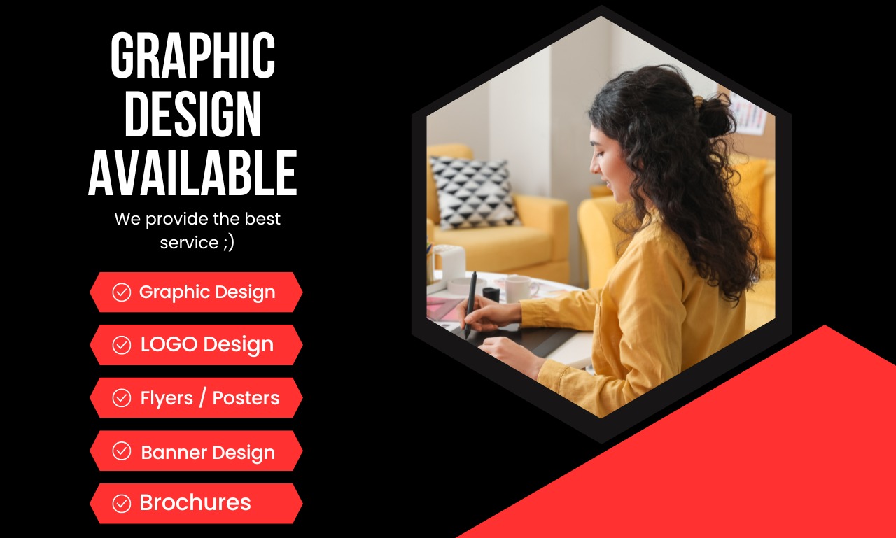 I will do all type of graphic designing.