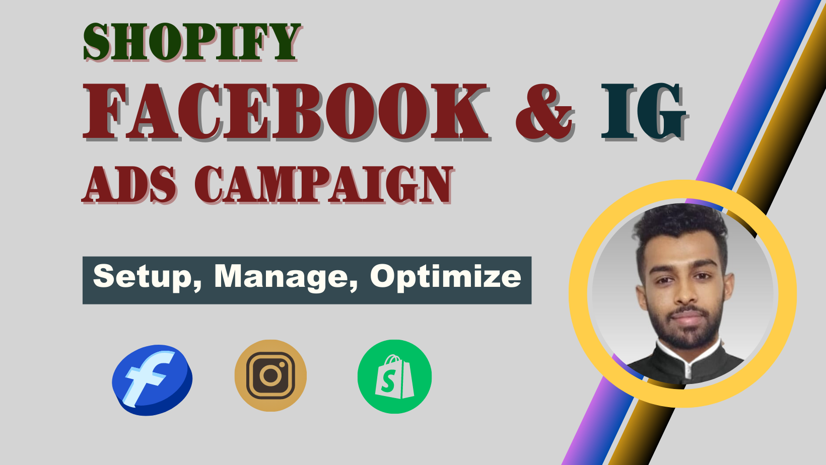 I will setup shopify Social media ads campaign for fl...