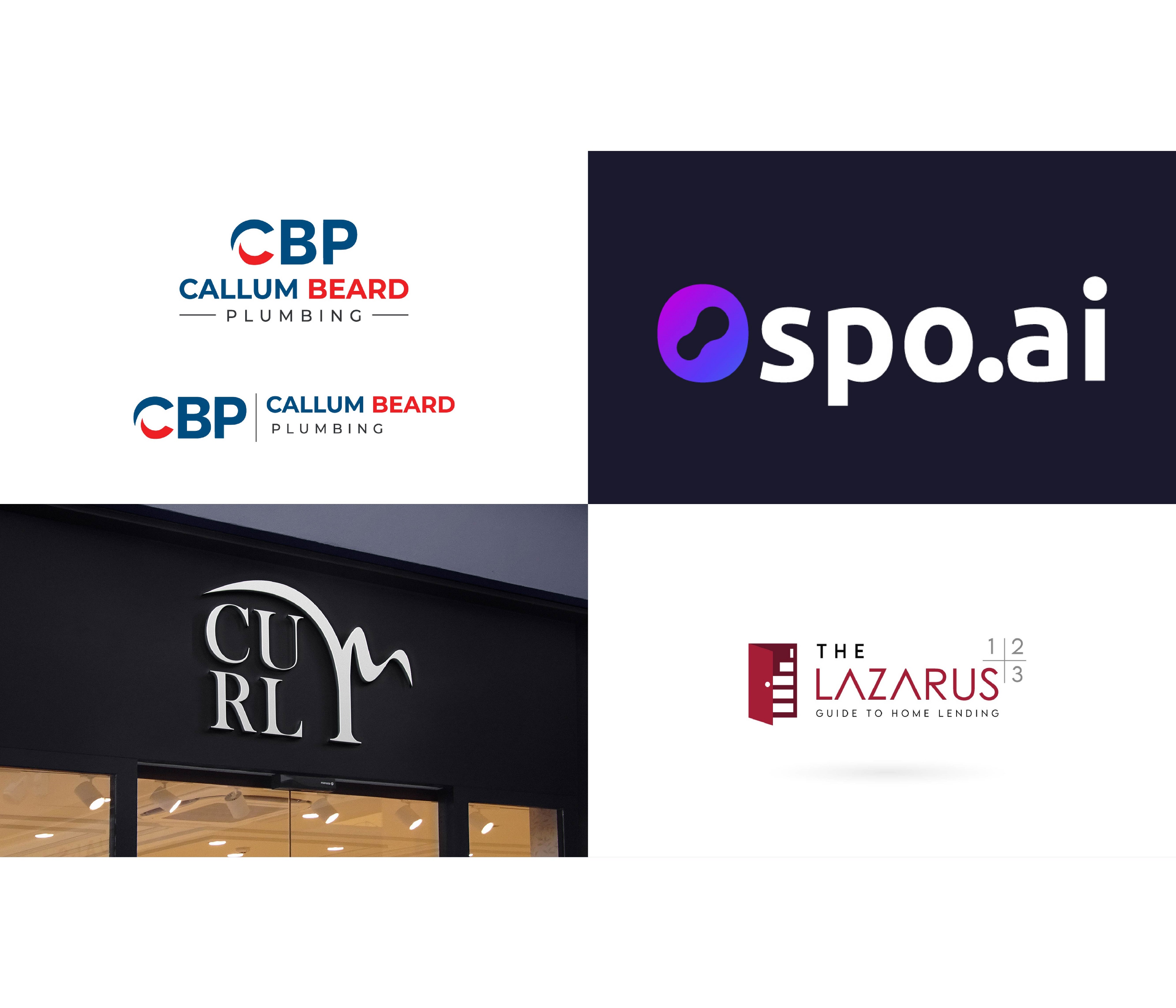 I will design a modern brand identity lettering logo for your business