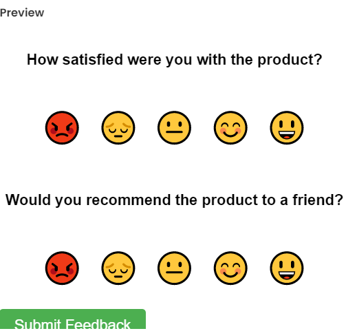 One Click and get Customer Review