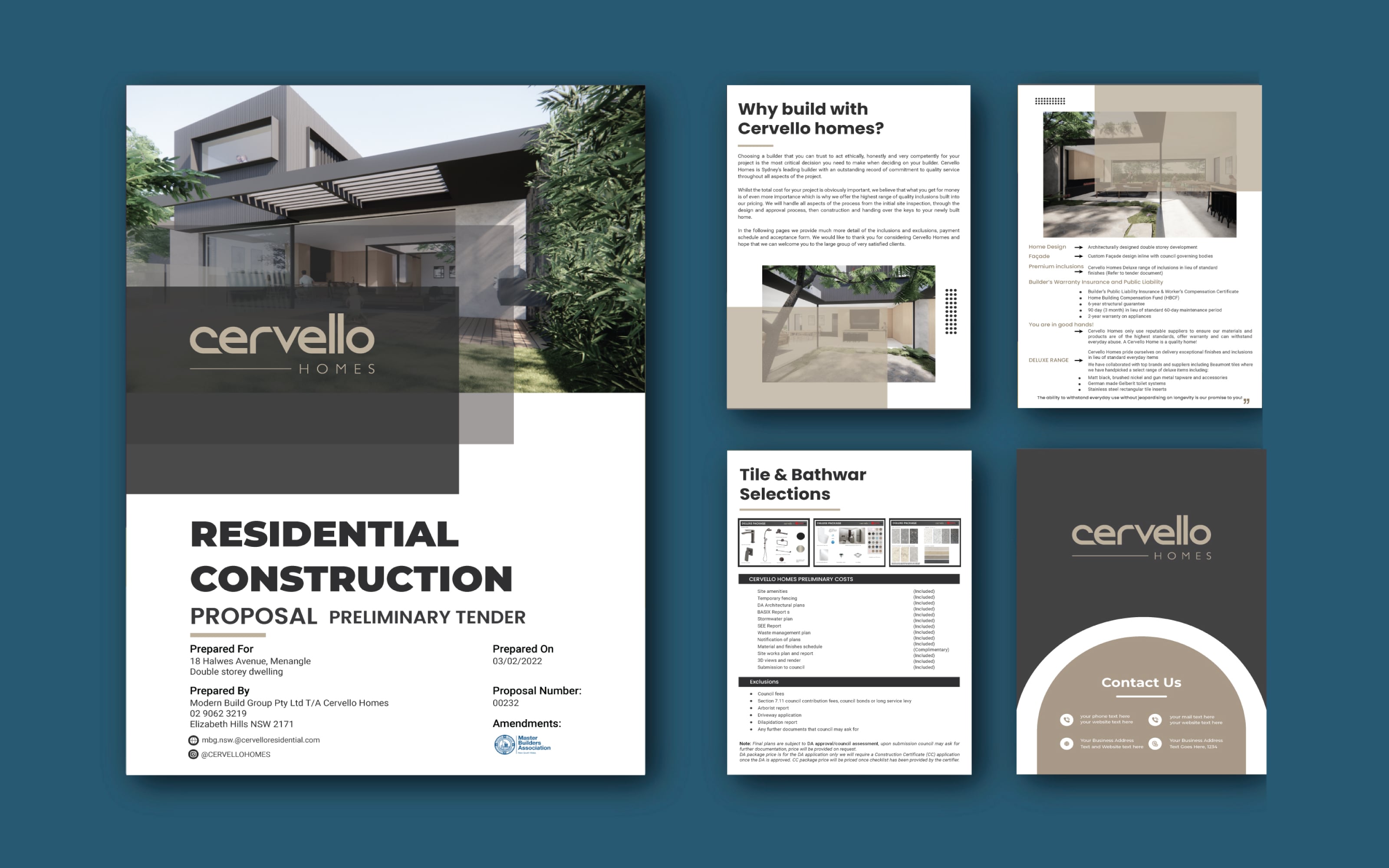 Create your Bifold, Trifold, Catalog, Company Profile & Brochure Design