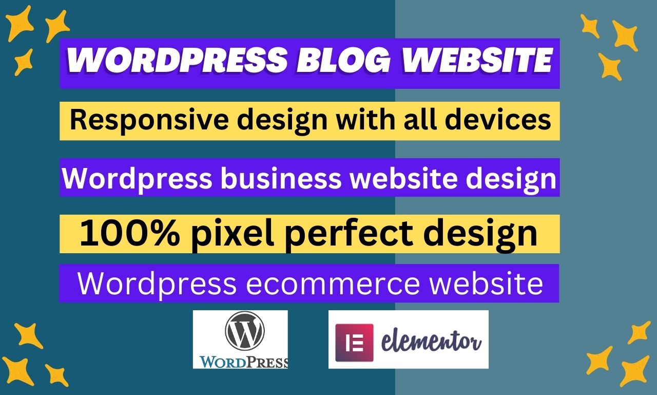 I will design redesign copy clone duplicate wordpress blog website