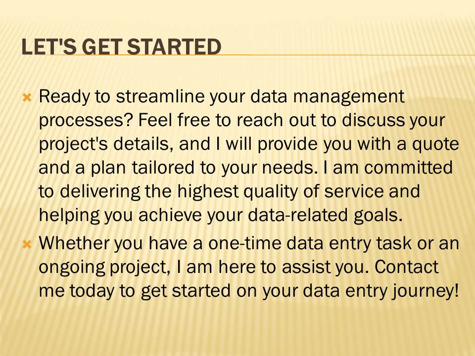  "Precision Data Entry Specialist for Hire"