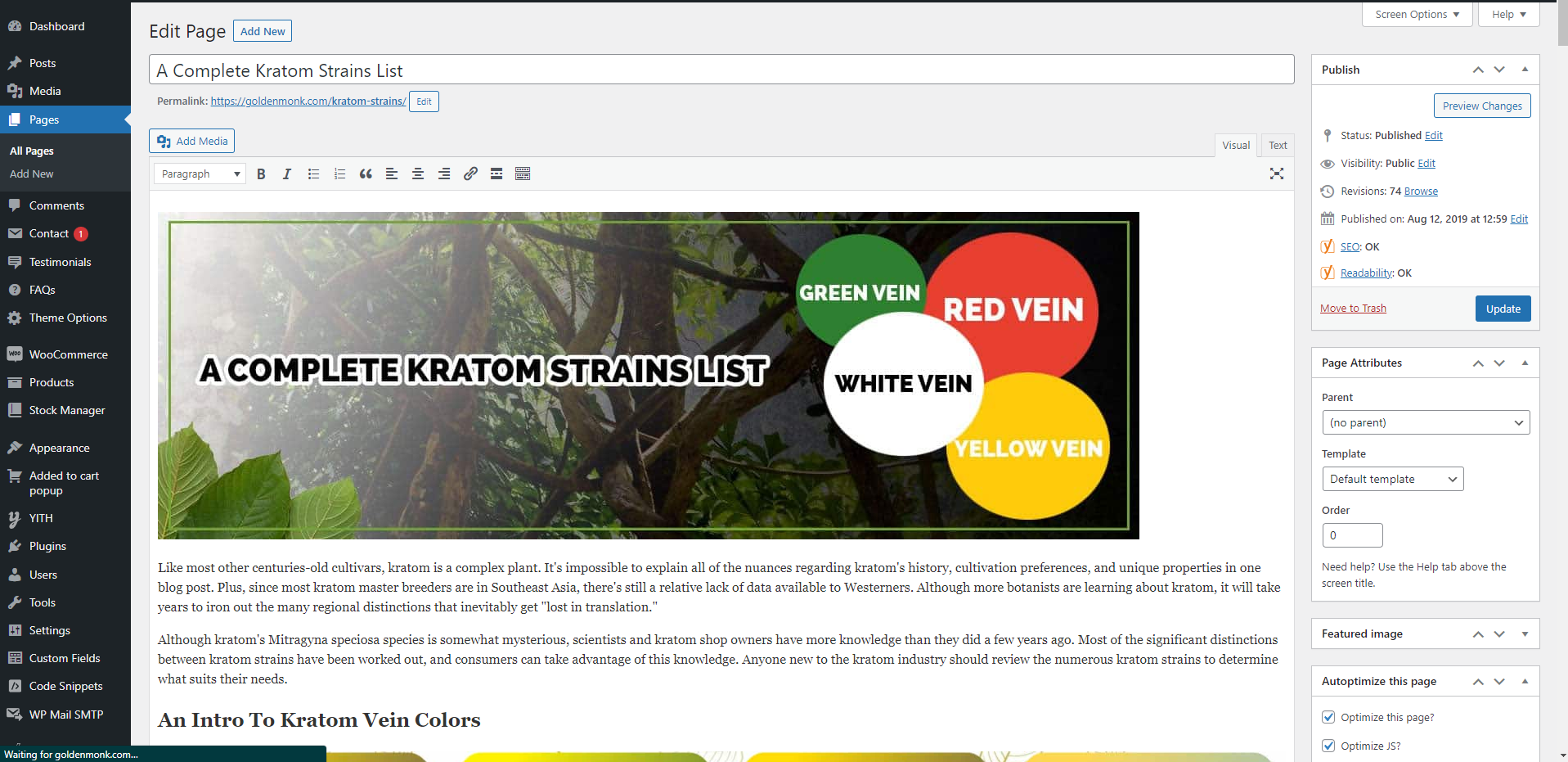 I will upload content, article, and blog post as a WordPress VA