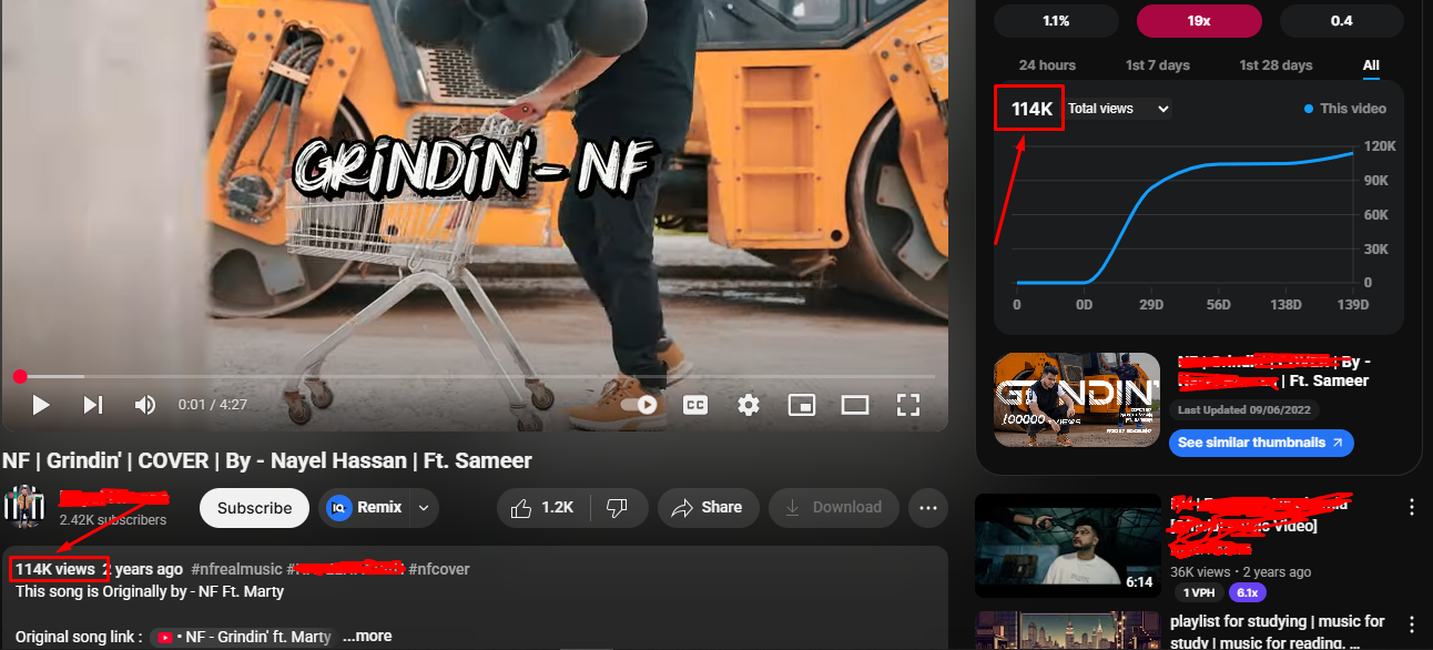10000 Audiences Growth on YouTube Channel Video Promotion