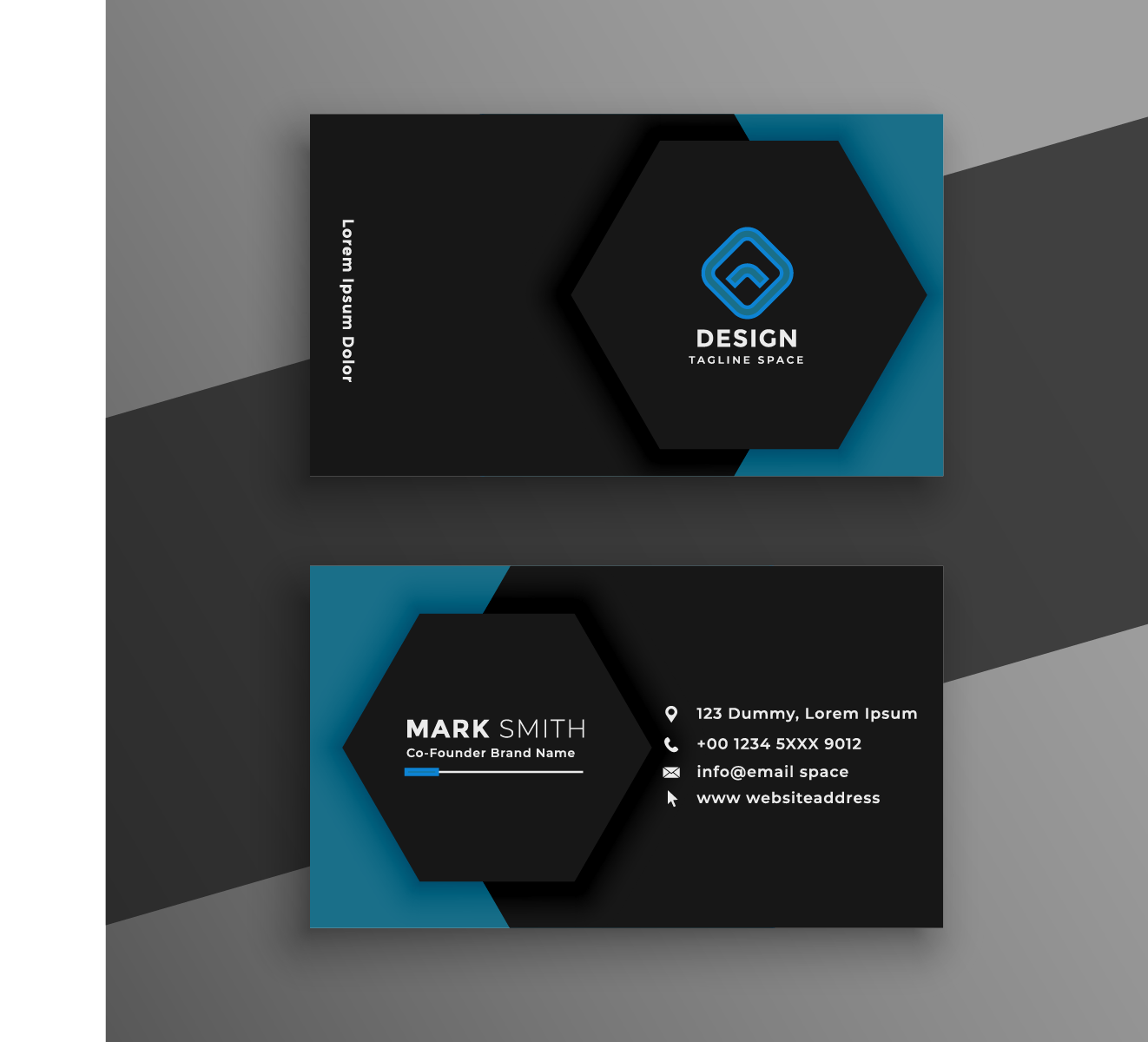 Hello i will design a creative and stylish business card for your company