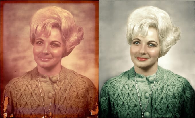 I will restore or add color to photos