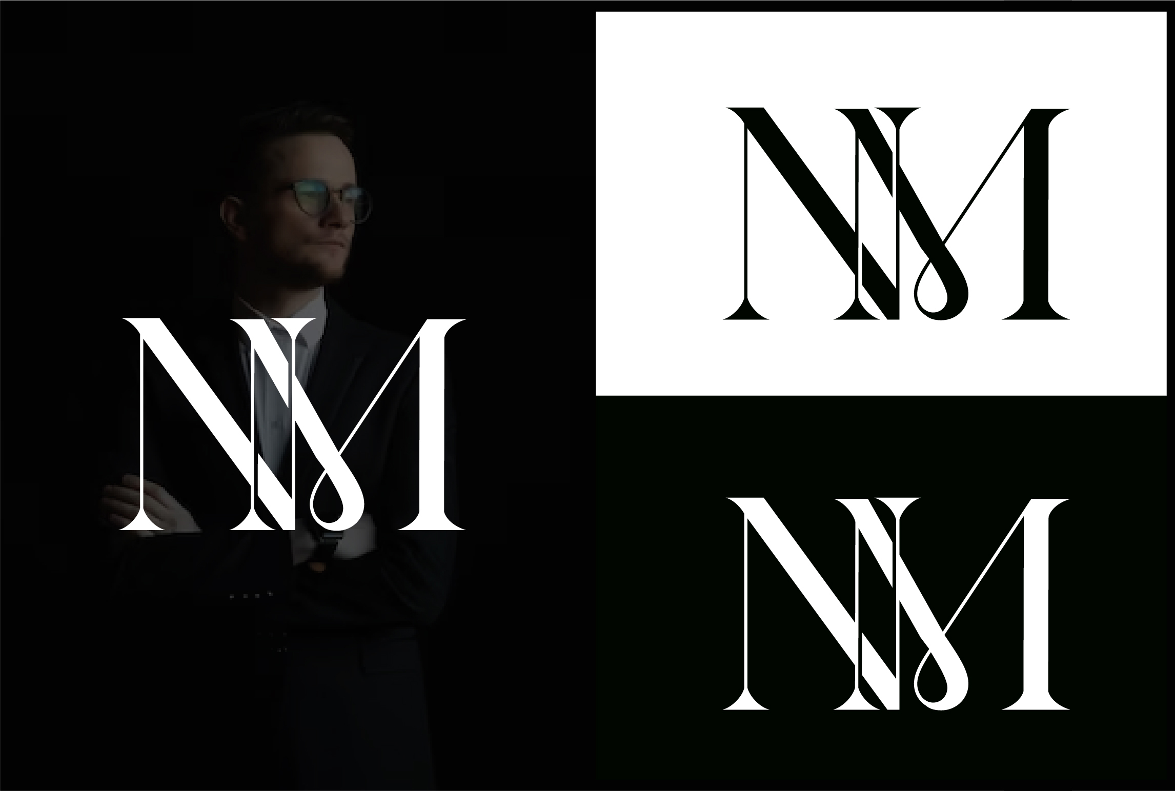 I will do luxury fashion minimalist initial letter monogram clothing logo design