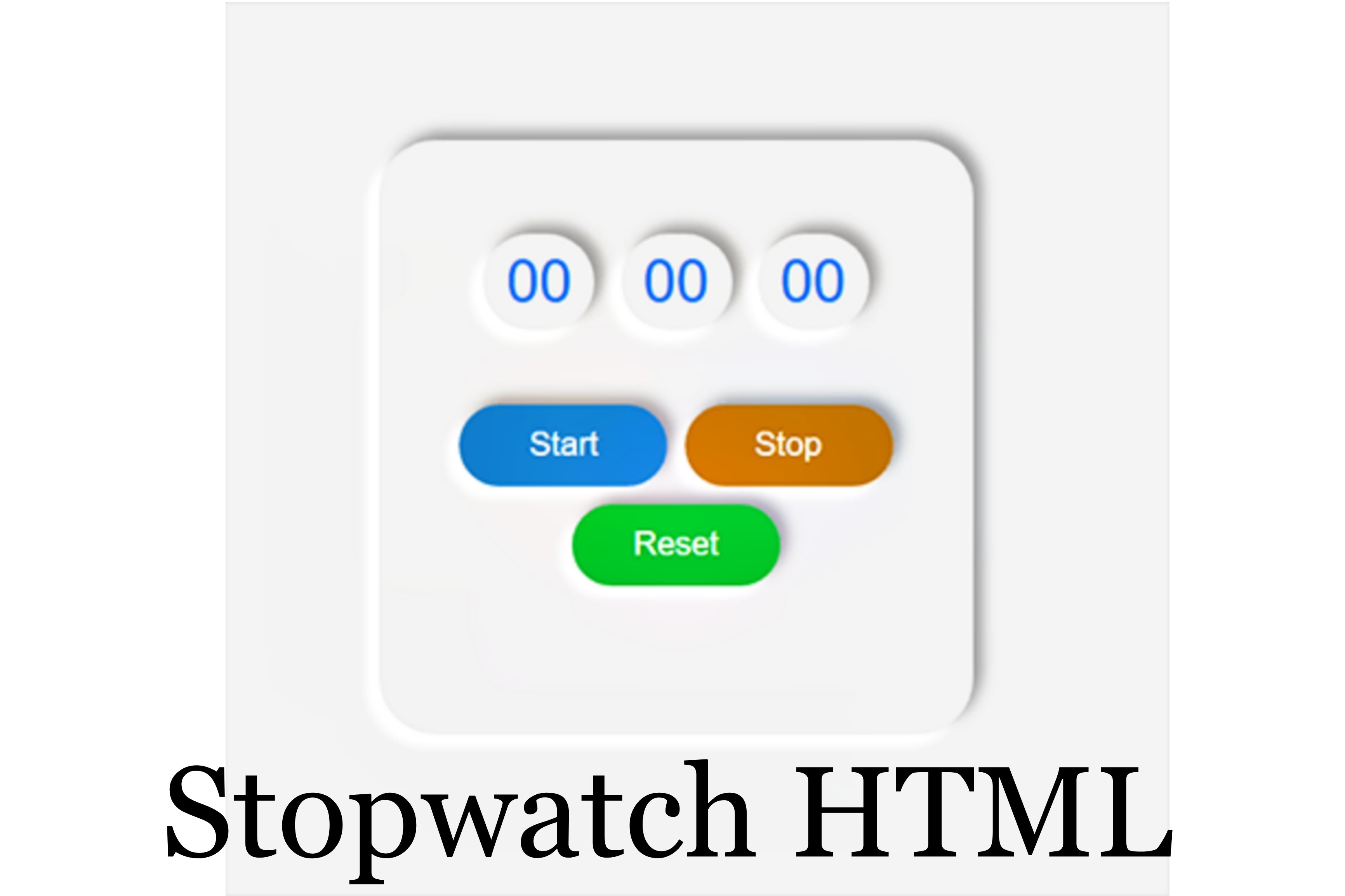 New Online Stopwatch HTML 2023