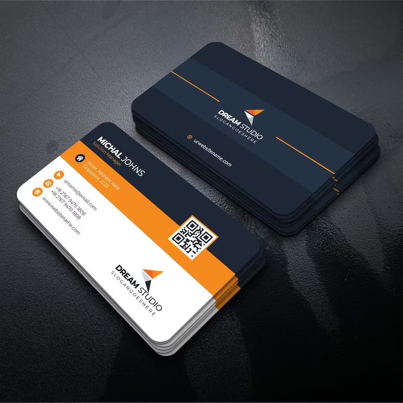 Create unique and modern business card design.