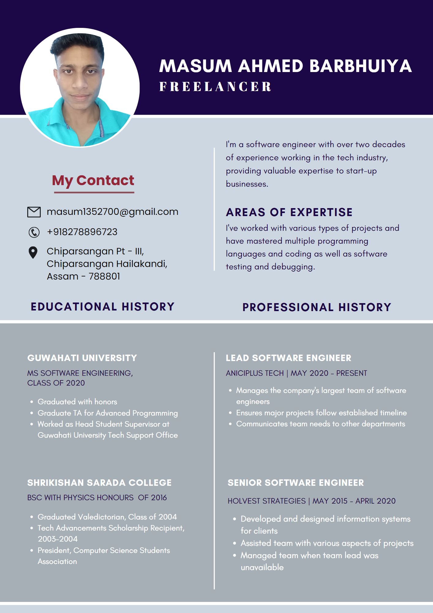 I will design a creative resume and cover letter for you.
