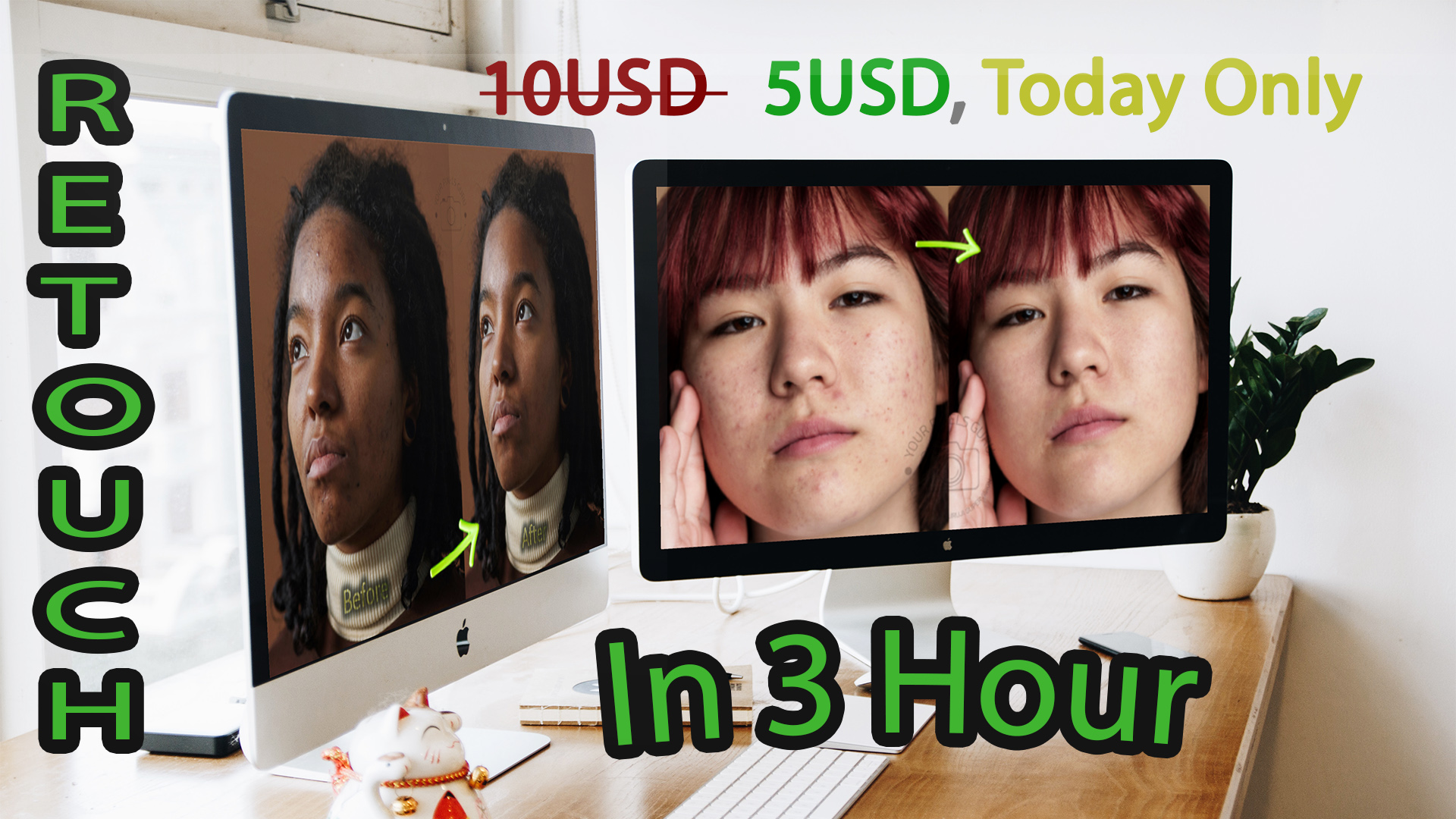 I will do any photoshop photo edit in 3 hours