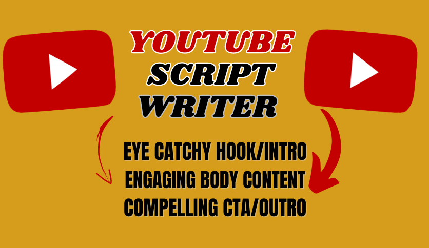 I will prepare youtube video scripts