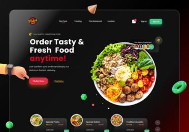 I will build your restaurant wordpress website with ordering system