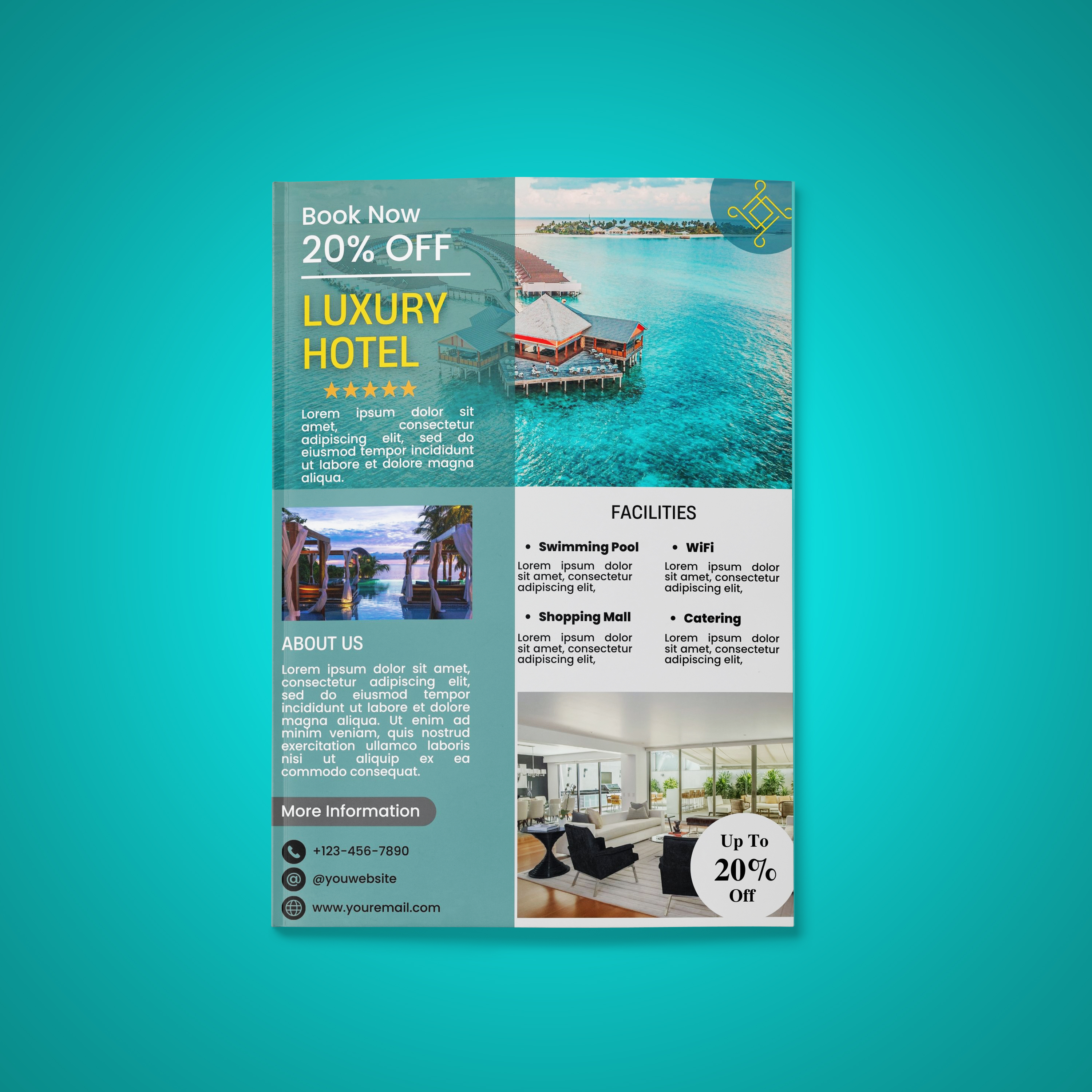 I will do professional business flyer, poster and business card