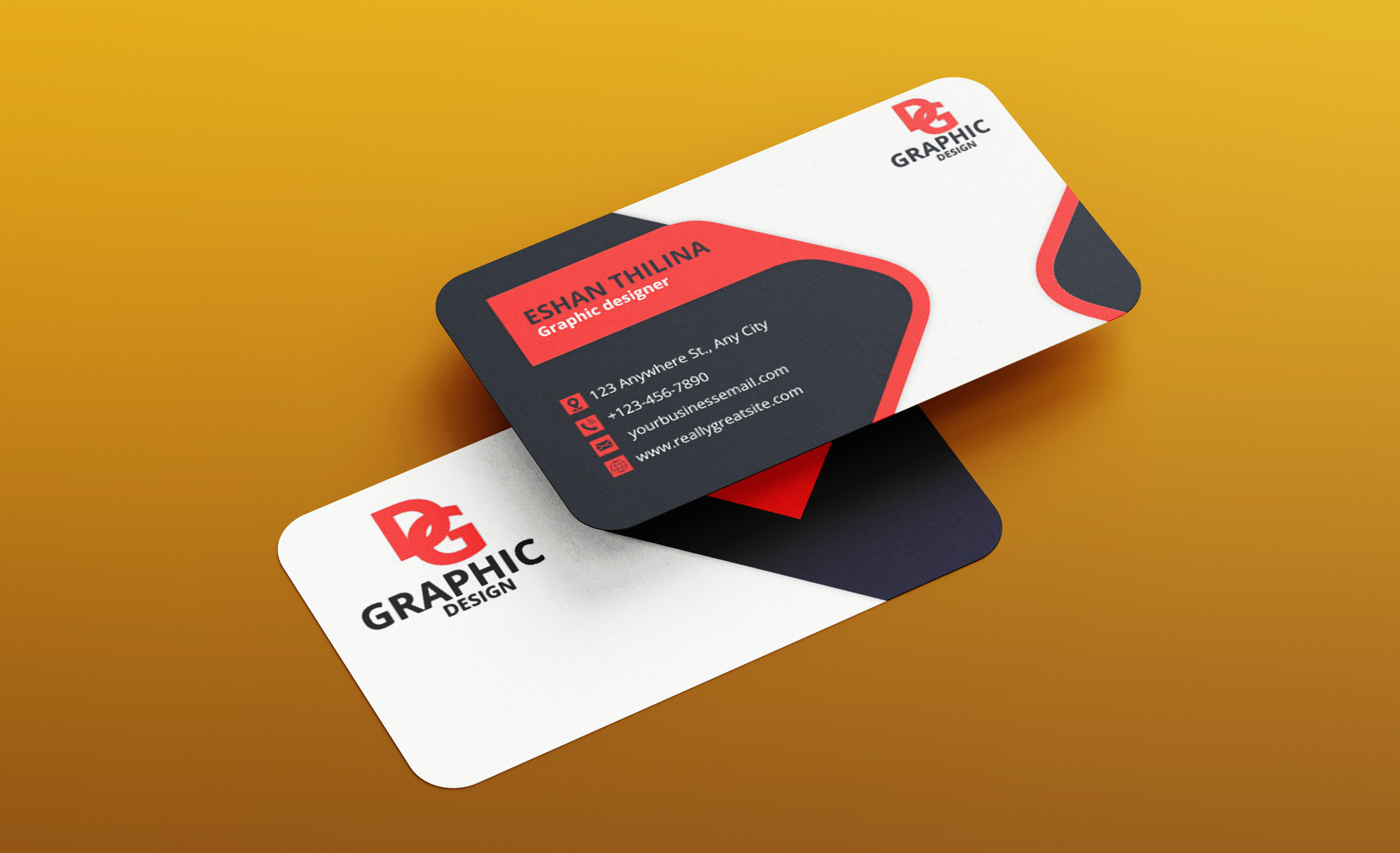 I will do professional business Card design and flyers