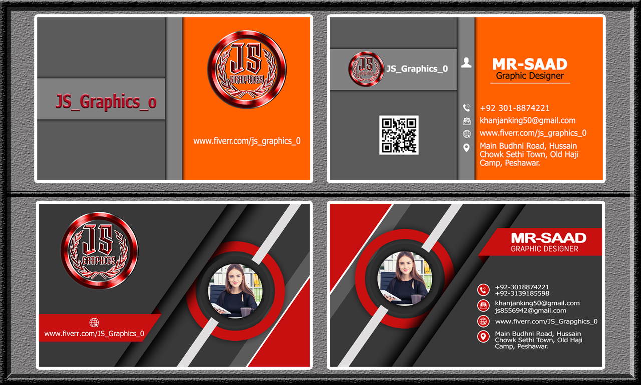 I Will Design a Creative and Eye-Catching Business Card for Your Brand