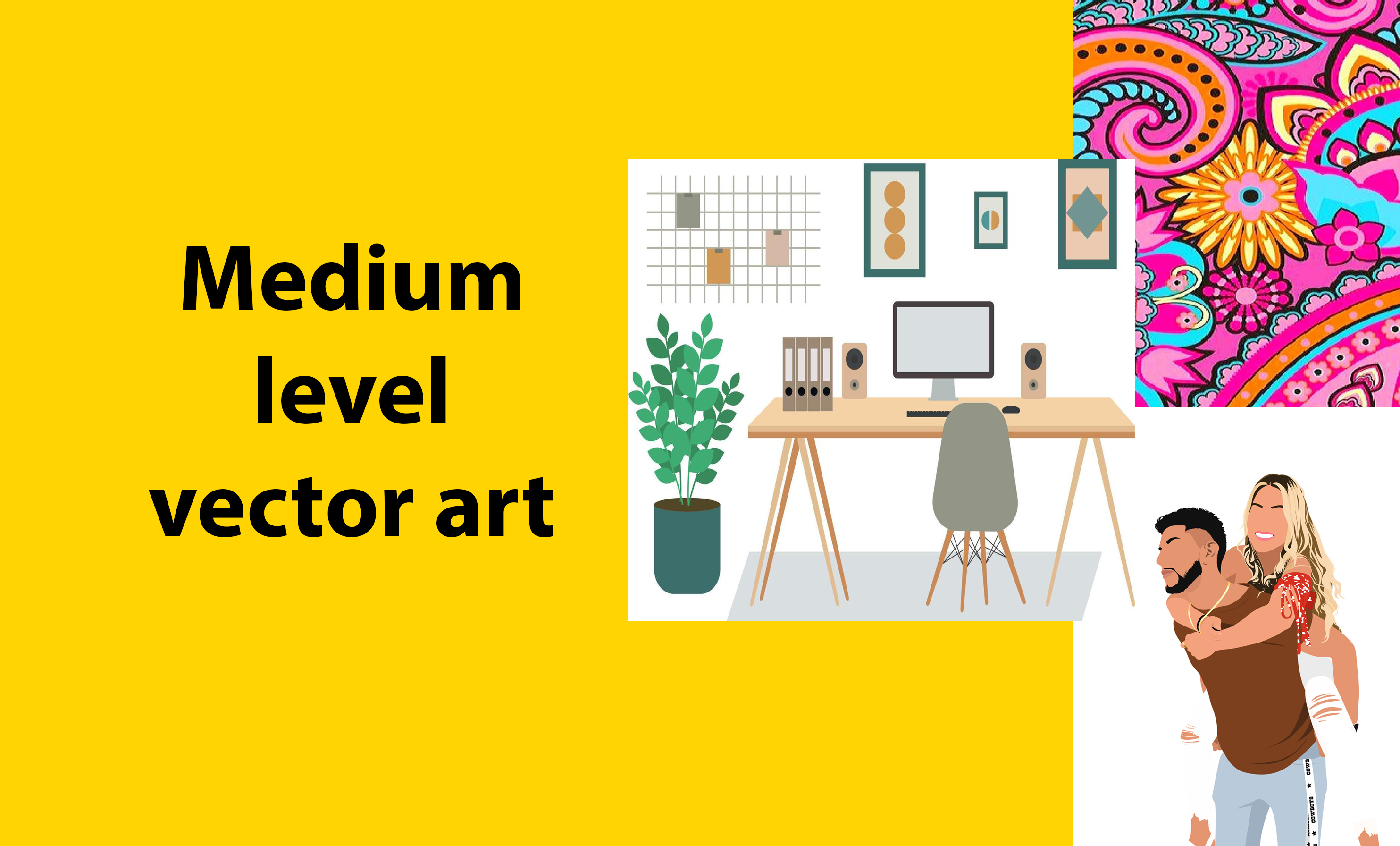 I will create an amazing vector illustration for you