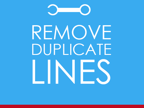 Duplicate lines detector script in html 