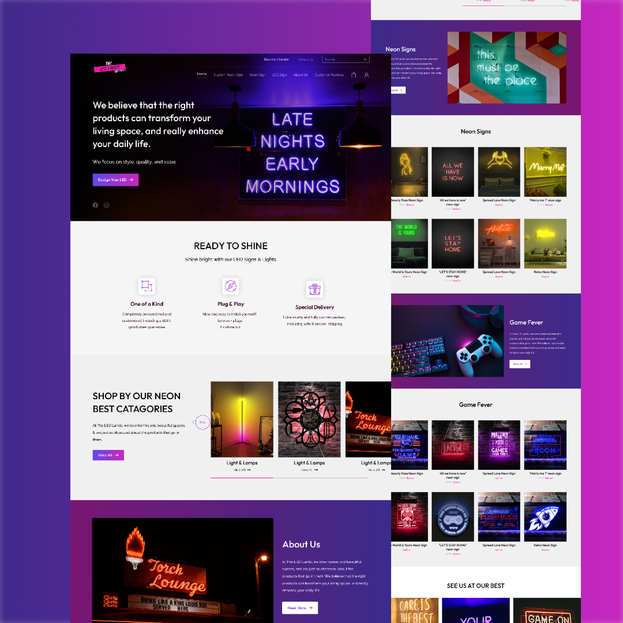 I will create a professional, Interactive & modern website or landing page design