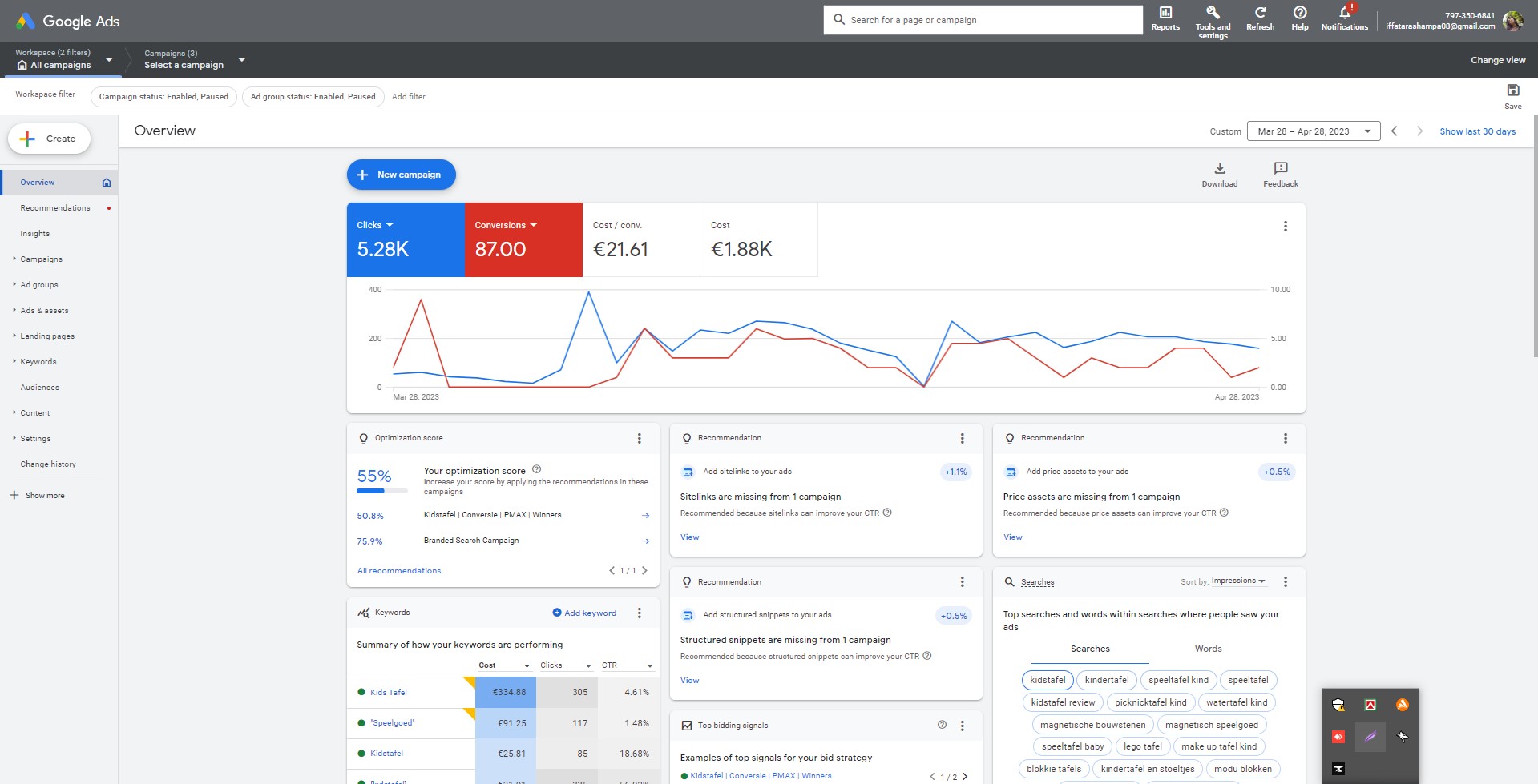 I will setup and manage your google ads PPC campaigns for your Website