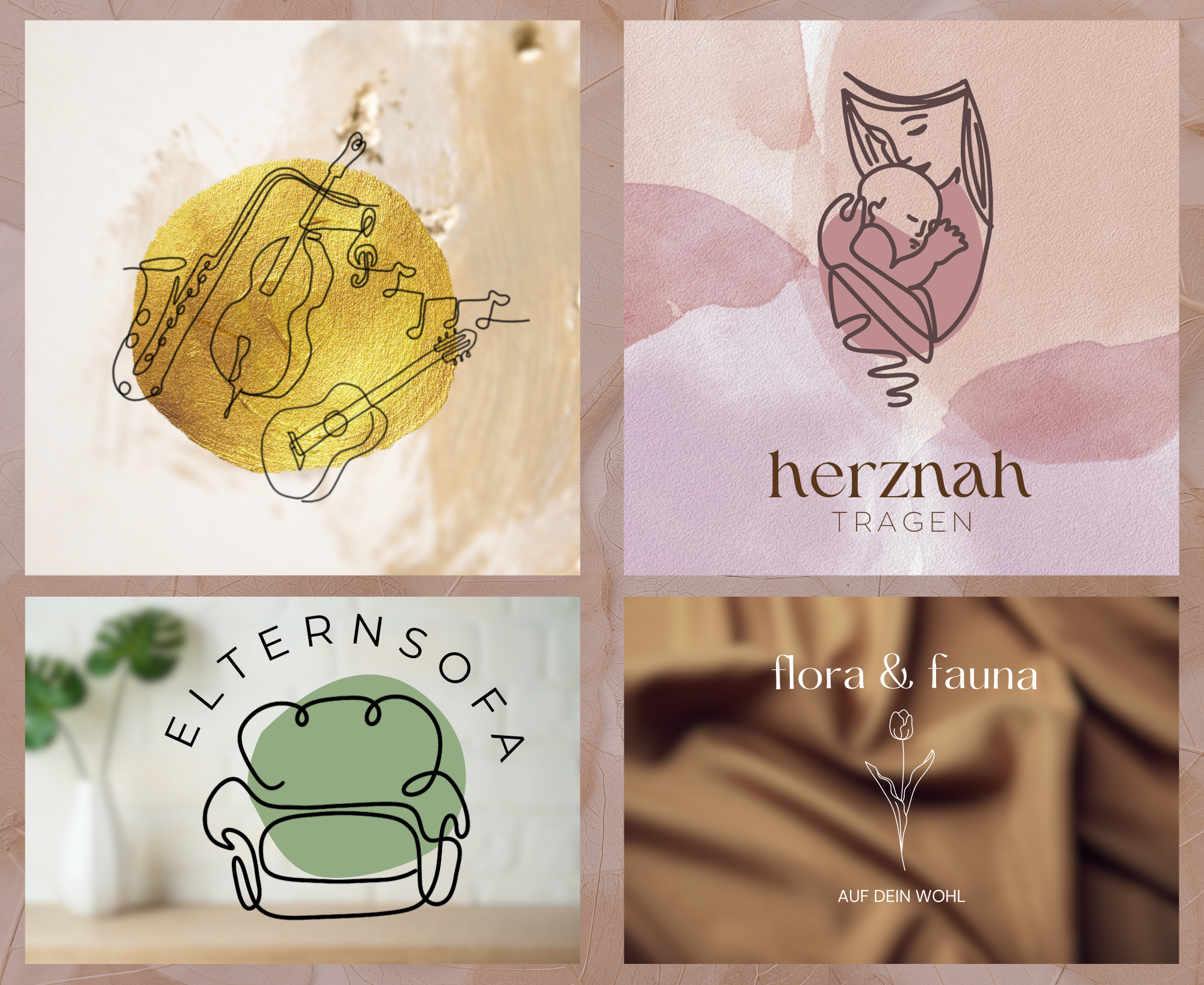 I will design a harmonious, unique, expressive logo creation for you.