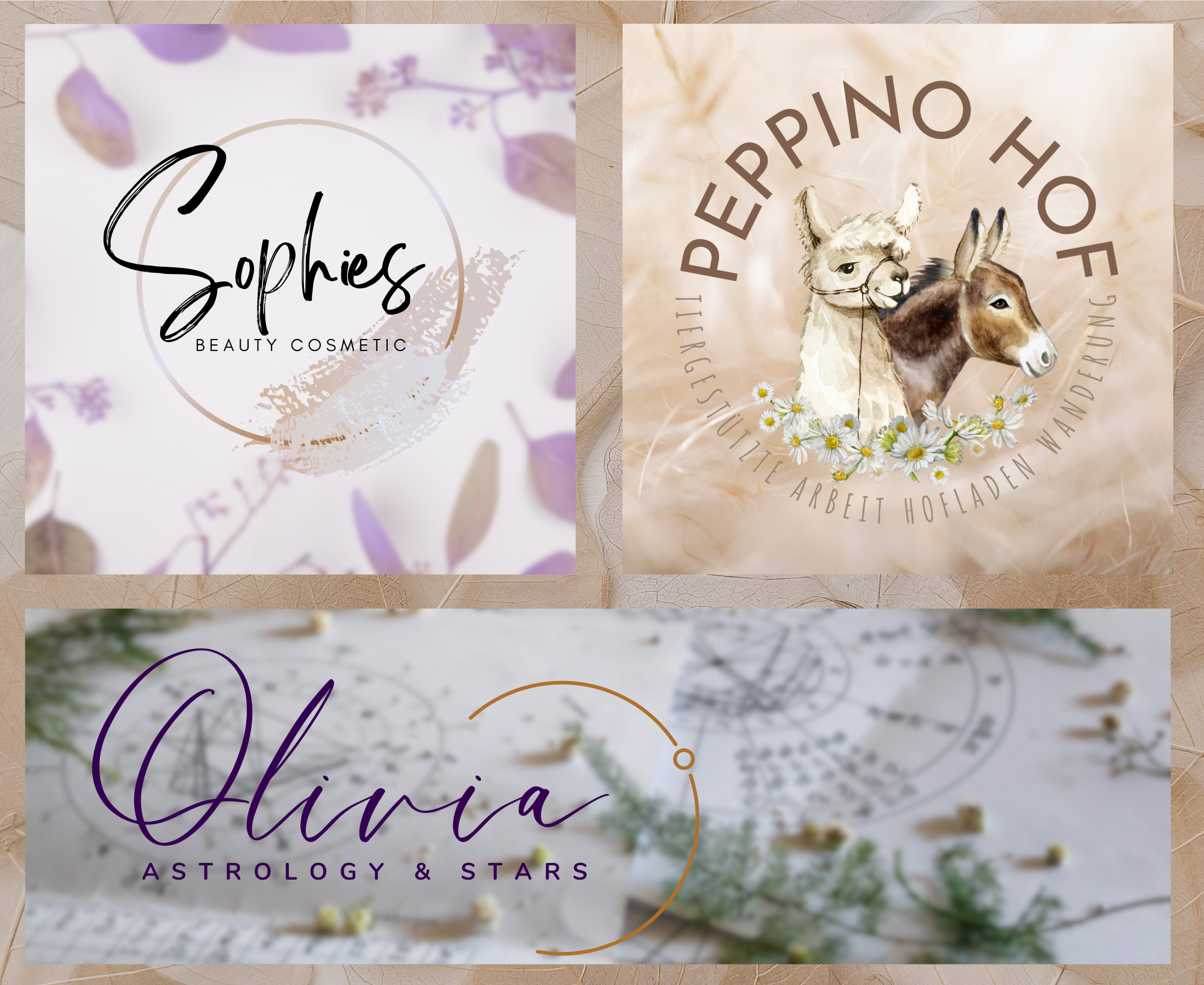 I will design a harmonious, unique, expressive logo creation for you.