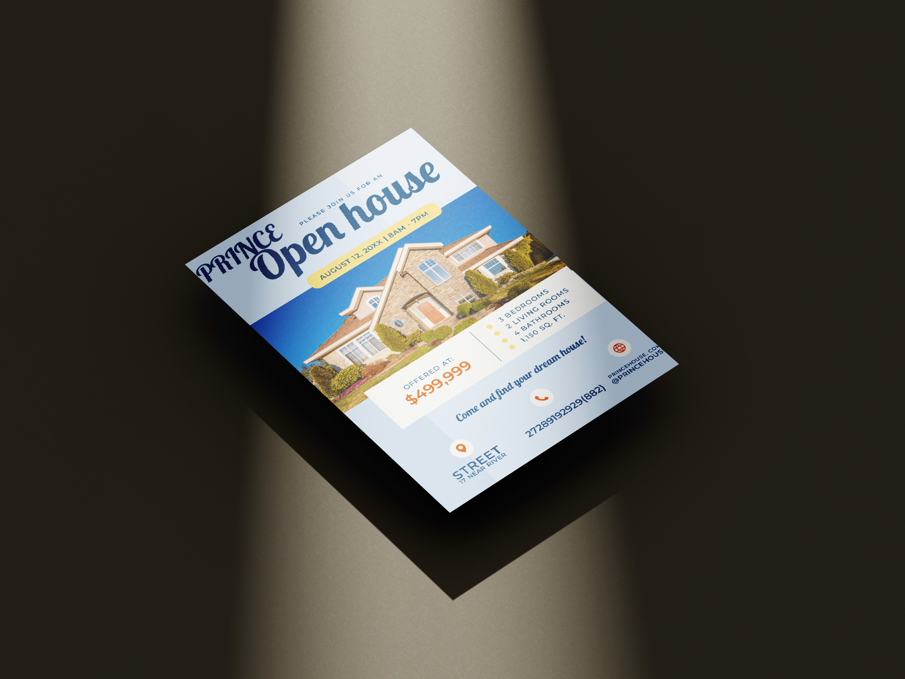 I will create Real estate flyer for your business