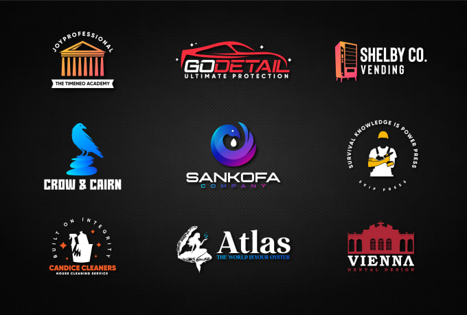 I will create exclusive 3d unique business logo design