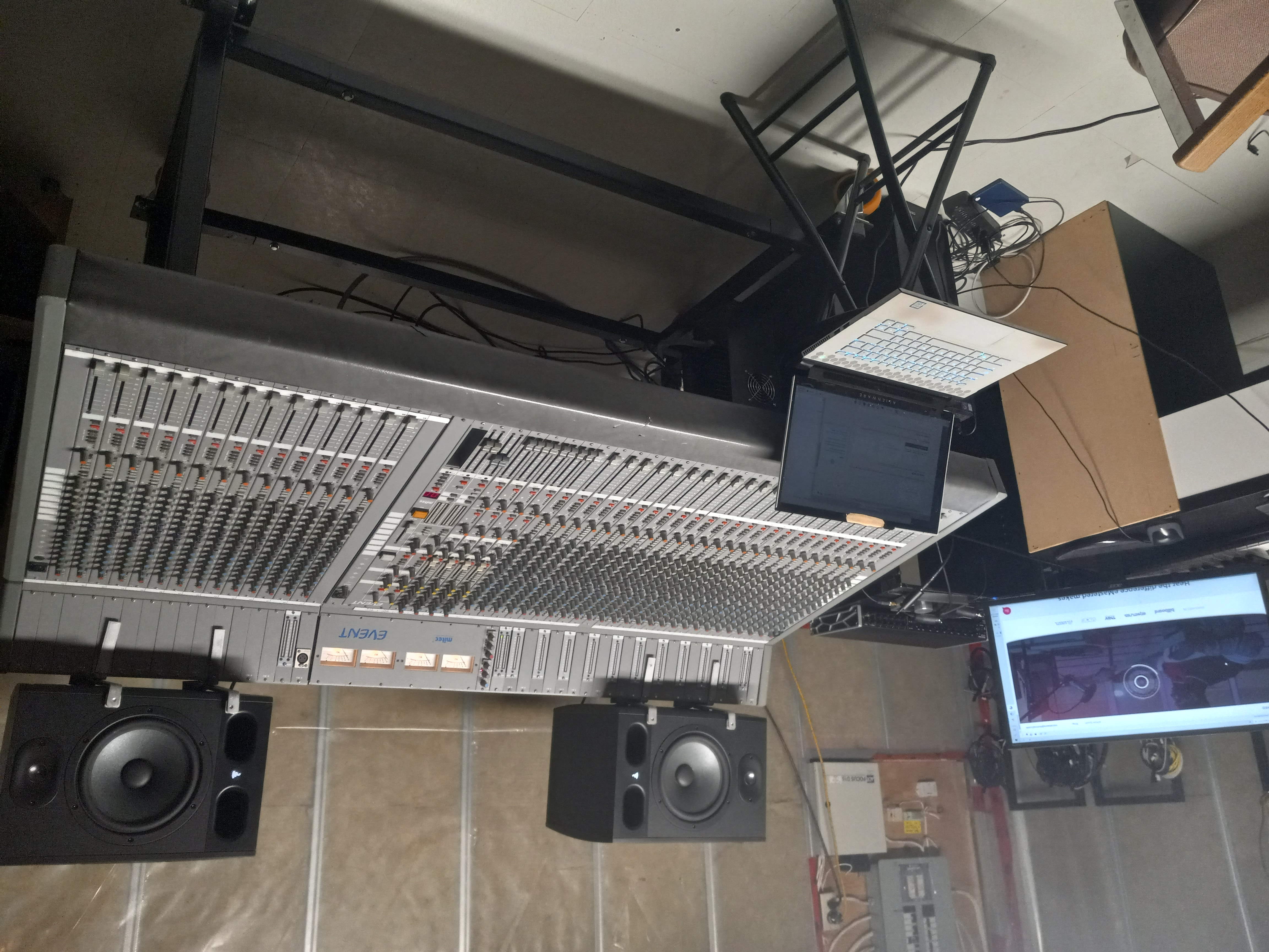 Mixing and Mastering at a high end Recording Studio